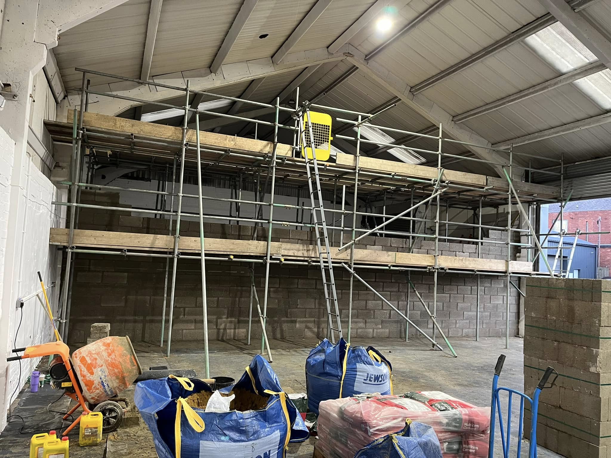 scaffolding in West Yorkshire