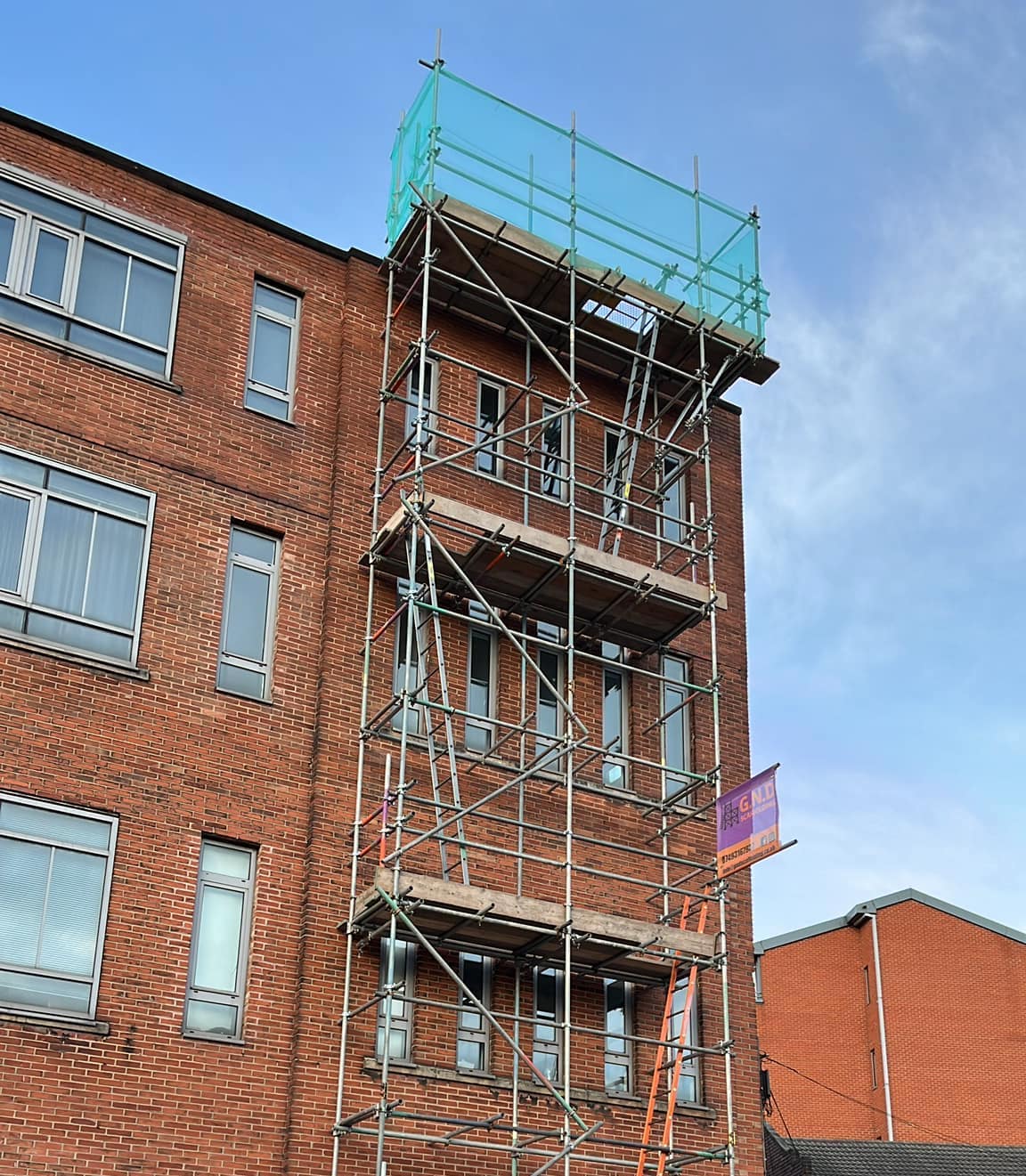 scaffolders in West Yorkshire