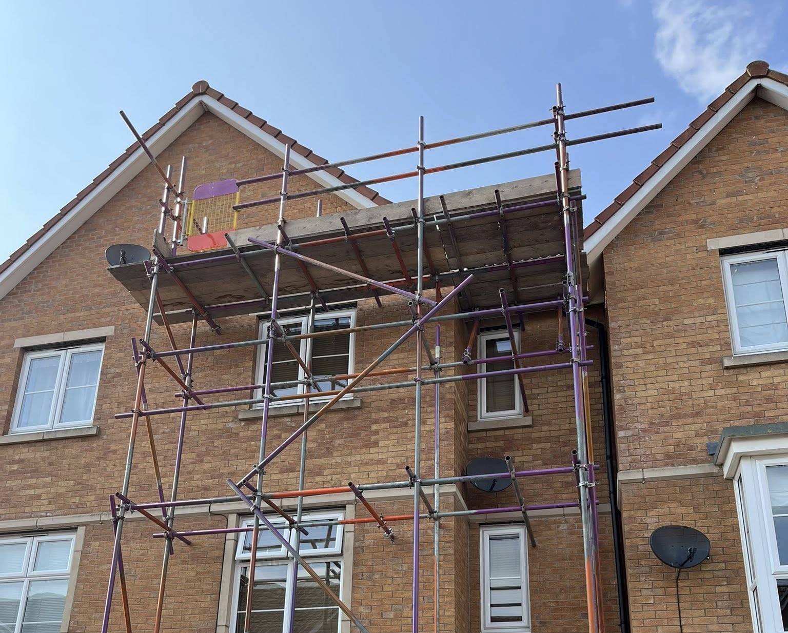 scaffolding in West Yorkshire